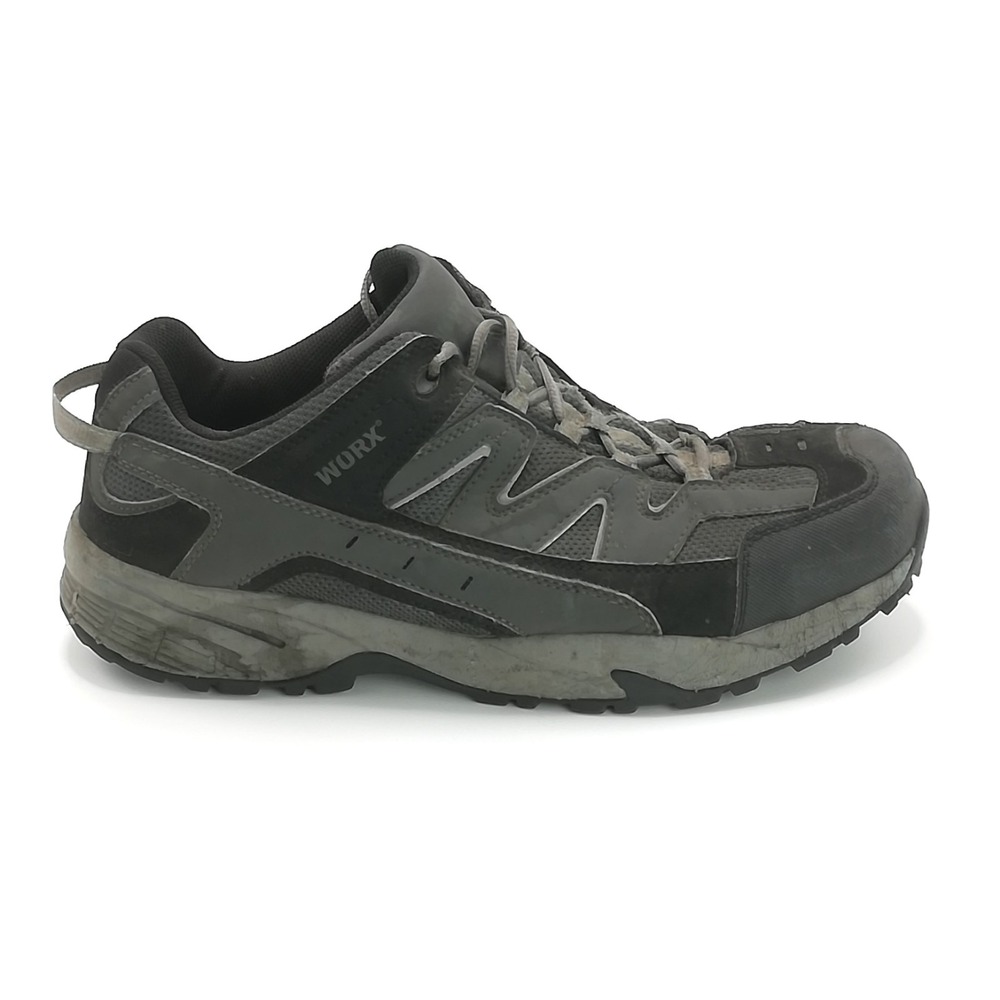 Worx Red Wing Shoes Mens Work Carbide Safety‎ Toe Athletic Black Gray 5010 13M